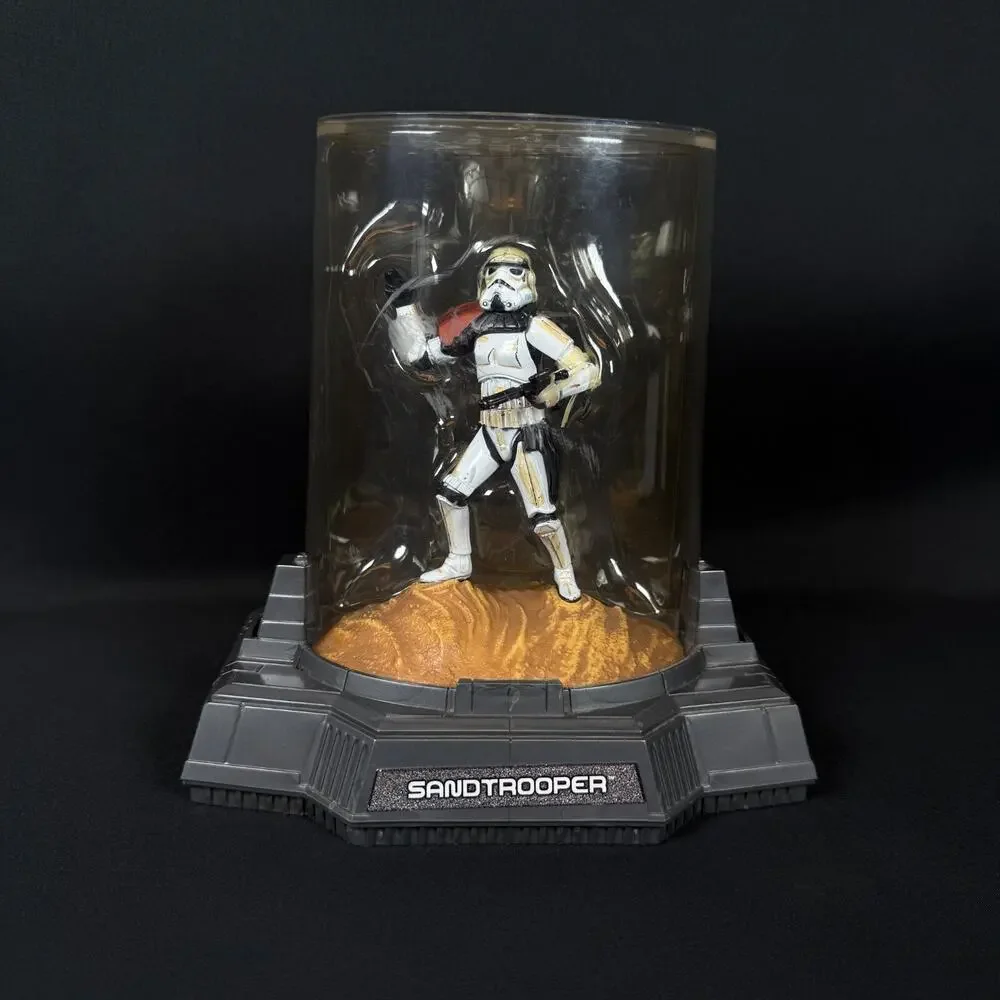 SANDTROOPER Hasbro 2005 Titanium Series Die Cast Figure